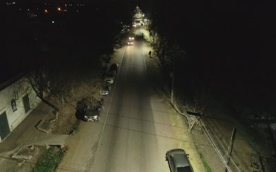 RAMA CAÍDA SIGUE AVANZANDO: SE ENCENDIERON CIENTOS DE LUCES LED SOBRE EJÉRCITO DE LOS ANDES