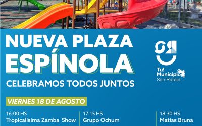 ASÍ SERÁ LA GRAN FIESTA INAUGURAL DE LA NUEVA PLAZA ESPÍNOLA