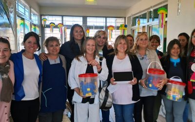 UNA DECENA DE JARDINES MATERNALES SEOS RECIBIERON MATERIAL DIDÁCTICO Y EDUCATIVO