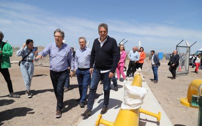 SERGIO MASSA CONFIRMÓ LOS FONDOS PARA TERMINAR EL GASODUCTO Y ANTICIPÓ UNA AMPLIACIÓN