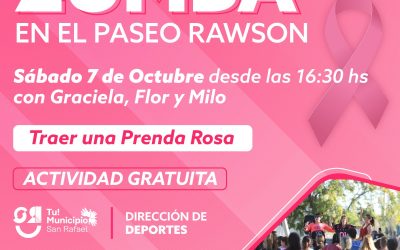 ZUMBA ROSA PARA CONCIENTIZAR SOBRE EL CÁNCER DE MAMA