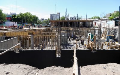LA MEGAOBRA DE LA VIEJA TERMINAL AVANZA: COMENZÓ LA CONSTRUCCIÓN DEL SECTOR COMERCIAL