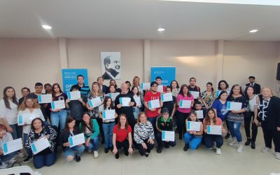 SANRAFAELINOS SE FORMARON EN CAPACITACIÓN LABORAL Y RECIBIERON SUS DIPLOMAS