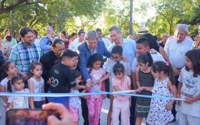 OTRO ESPACIO PÚBLICO REMODELADO: SE INAUGURÓ LA NUEVA PLAZA LIBERTAD