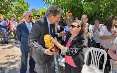 POR SU LABOR Y APORTE AL DESARROLLO DE SAN RAFAEL, EMIR FÉLIX RECIBIÓ EL “PREMIO CERVANTES”