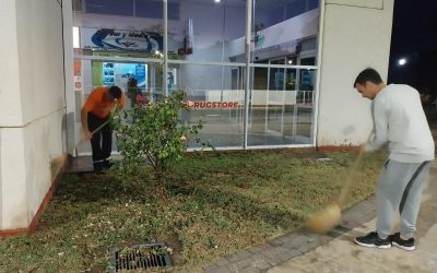 TODAS LAS ÁREAS MUNICIPALES SE ENCUENTRAN TRABAJANDO TRAS EL TEMPORAL DE LLUVIA Y GRANIZO