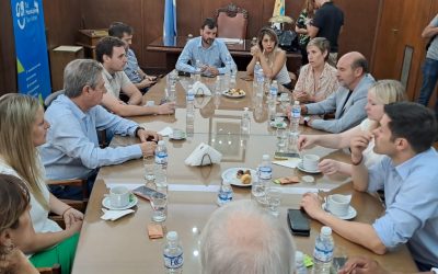 EL INTENDENTE FÉLIX RECIBIÓ A AUTORIDADES PROVINCIALES Y SE ACORDÓ TRABAJO CONJUNTO TRAS LA FUERTE TORMENTA GRANICERA