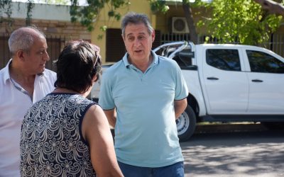 OMAR FÉLIX POR LOS BARRIOS: SUPERVISÓ OPERATIVOS DE LIMPIEZA Y DIALOGÓ CON VECINOS