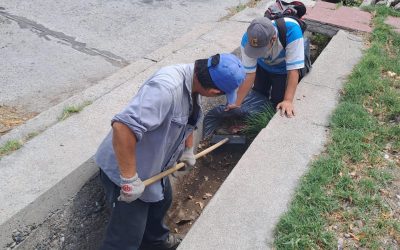 EL MUNICIPIO COMENZÓ UN IMPORTANTE OPERATIVO DE MANTENIMIENTO DE ACEQUIAS Y DESAGÜES