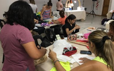 EL POLO TEXTIL REALIZARÁ TALLERES PARA ENSEÑAR A HACER MOCHILAS Y PECHERAS ESCOLARES