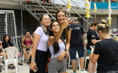 SOL EN MENDOZA: PRESENCIÓ EL ENSAYO VENDIMIAL Y FUE ANFITRIONA DEL STAND DE SAN RAFAEL EN PASEO FEDERAL