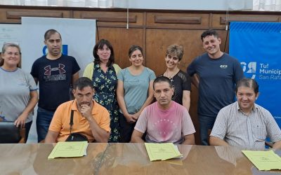EMPRENDEDORES CON DISCAPACIDAD RECIBIERON APORTES ECONÓMICOS PARA FOMENTAR EL AUTOEMPLEO