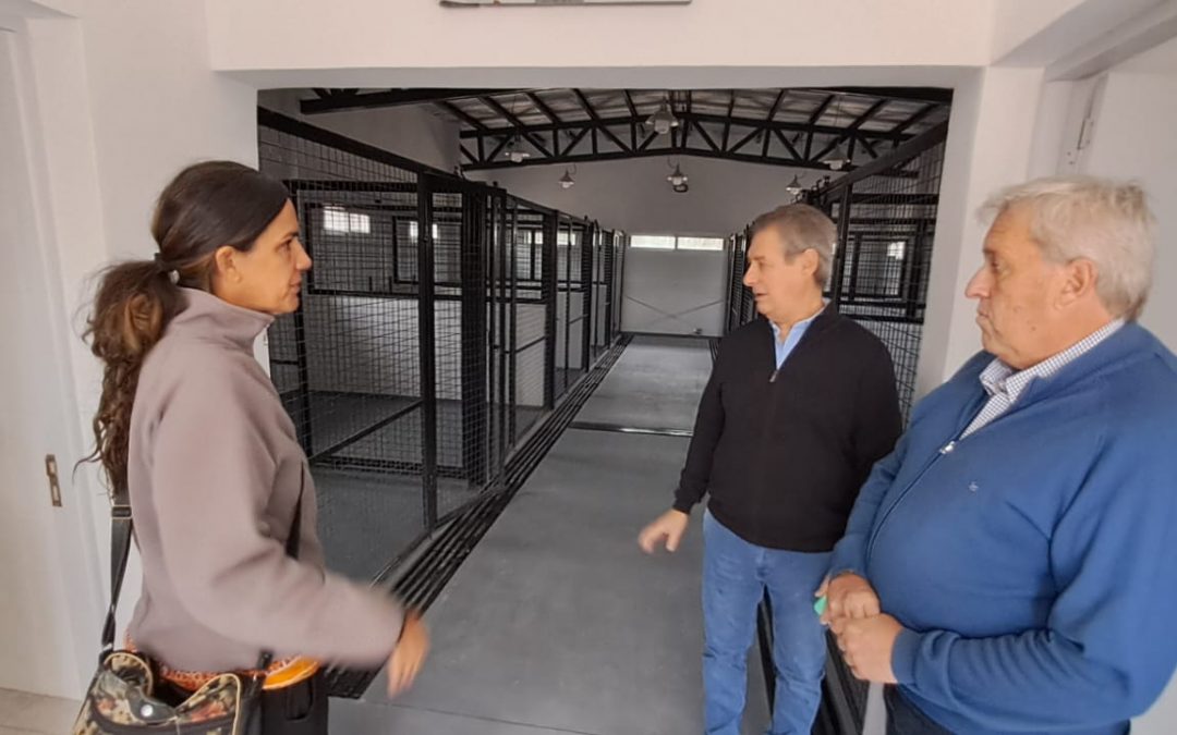 EN LA ANTESALA DE SU INAUGURACIÓN, OMAR FÉLIX VISITÓ EL NUEVO EDIFICIO VETERINARIO MUNICIPAL