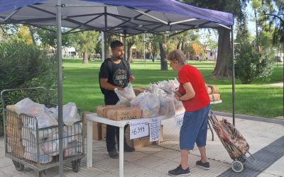 CON ÉXITO, LA NUEVA CANASTA DE ALIMENTOS DEBUTÓ EN LA FERIA FRANCA MUNICIPAL