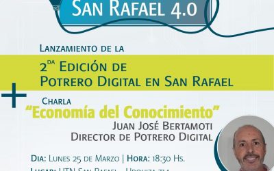 CON LA PRESENCIA DE SU CREADOR, ESTE LUNES SE PRESENTA LA SEGUNDA EDICIÓN DE “POTRERO DIGITAL” EN SAN RAFAEL