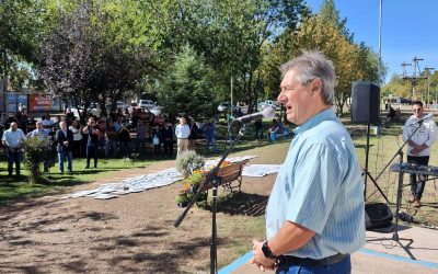 OMAR FÉLIX ENCABEZÓ EL ACTO POR EL DÍA DE LA MEMORIA EN SAN RAFAEL