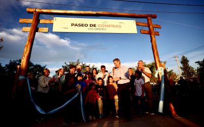 OMAR FÉLIX INAUGURÓ EL NUEVO PASEO DE COMPRAS «SAN EXPEDITO» EN MONTE COMÁN