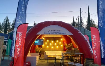 ASÍ LUCE EL STAND DE SAN RAFAEL EN LA FIESTA DE LA GANADERÍA