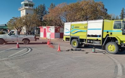 “A QUIENES HAY QUE AGRADECER ES A LOS EMPLEADOS MUNICIPALES QUE LE DEVOLVIERON LA OPERATIVIDAD AL AEROPUERTO DE SAN RAFAEL”