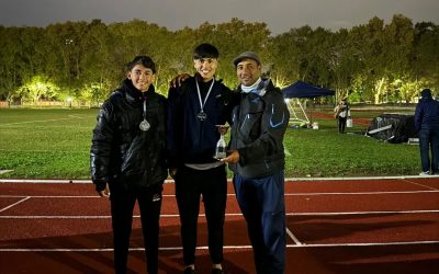 DOS SANRAFAELINOS DE LA ESCUELA MUNICIPAL DE ATLETISMO SE COLGARON LA MEDALLA DE ORO EN EL NACIONAL DE PRUEBAS COMBINADAS