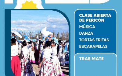 EL SÁBADO EN PLAZA FRANCIA SE REALIZARÁ UN GRAN ENSAYO ABIERTO DEL PERICÓN CON ESCARAPELAS Y TORTAS FRITAS