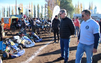 OMAR FÉLIX PARTICIPÓ DE LA INAUGURACIÓN DEL NUEVO KARTÓDROMO DE VILLA ATUEL