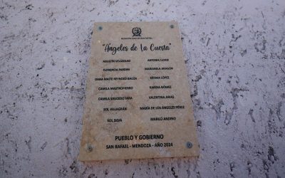 LOS ANGELES DE LA CUESTA YA TIENEN SU MONUMENTO EN CUADRO BENEGAS
