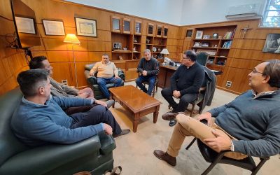 OMAR FÉLIX RECIBIÓ A EMPRESARIOS Y ADUANEROS PARA CONSOLIDAR EL POTENCIAL EXPORTADOR DE SAN RAFAEL