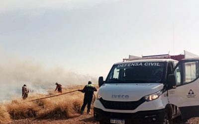 EL MUNICIPIO COLABORA EN EL COMBATE DE LOS INCENDIOS FORESTALES EN EL SOSNEADO