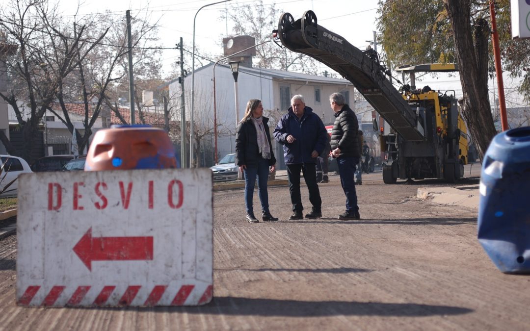 TODO LISTO PARA QUE ESTA SEMANA LA AVENIDA ZAPATA RECIBA SU NUEVA CARPETA ASFÁLTICA