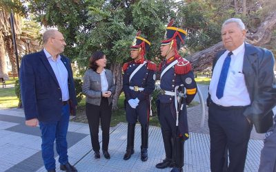 GRANADEROS EN SAN RAFAEL “VENIMOS A TRANSMITIR LOS VALORES DEL GENERAL SAN MARTÍN”