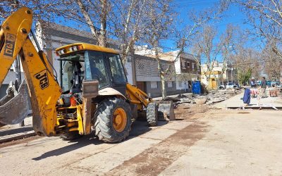 SE HORMIGONA CALLE GODOY CRUZ DE CORRIENTES A CORONEL SUÁREZ