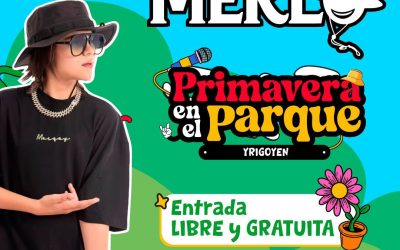 VALENTINO MERLO LLEGA A SAN RAFAEL PARA RECIBIR LA PRIMAVERA BAILANDO
