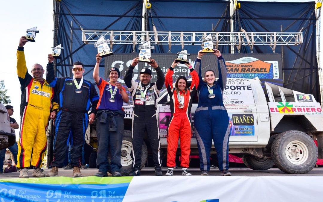SE REALIZÓ LA PREMIACIÓN A LOS GANADORES DEL RALLY RAID TRAS SU EXITOSA INCURSIÓN POR SAN RAFAEL