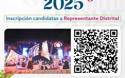 SE ABRE LA INSCRIPCIÓN PARA CANDIDATAS A REPRESENTANTES VENDIMIALES DE DISTRITOS