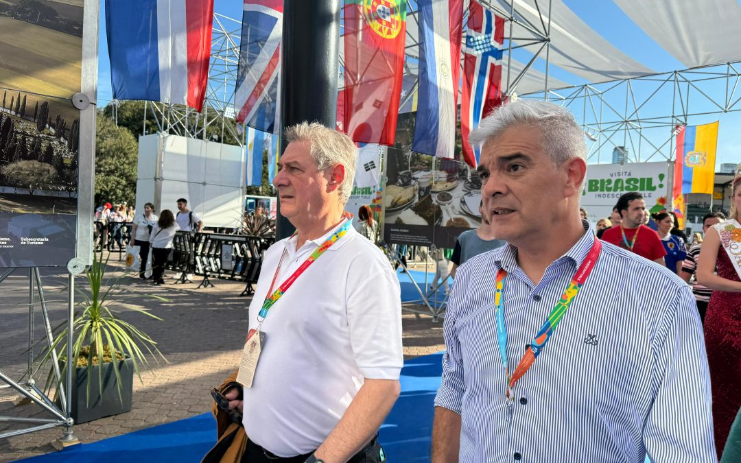 OMAR FÉLIX CELEBRÓ EL ÉXITO DE SAN RAFAEL EN LA FIT DE BUENOS AIRES