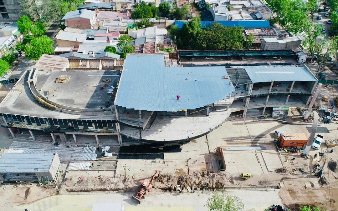EX TERMINAL: ASÍ LUCE CON SU NUEVO TECHO MIENTRAS AVANZAN OBRAS URBANAS