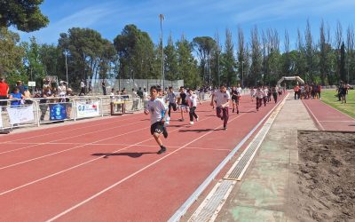 MÁS DE 1000 CHICOS COPARON LA PISTA DE ATLETISMO DEL POLI 1 EN LOS JUEGOS QUIQUE SCALISE