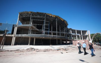 OMAR FÉLIX EN LA EX TERMINAL: “ESTAMOS A MÁS DEL 60% DE UNA OBRA QUE TRANSFORMARÁ PARA SIEMPRE EL MICROCENTRO”