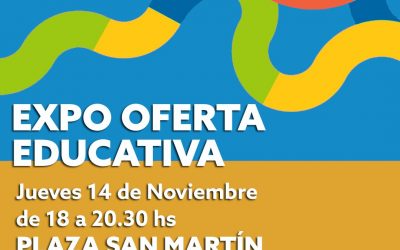 LA PLAZA SAN MARTÍN RECIBE UNA NUEVA EDICIÓN DE LA EXPO EDUCATIVA