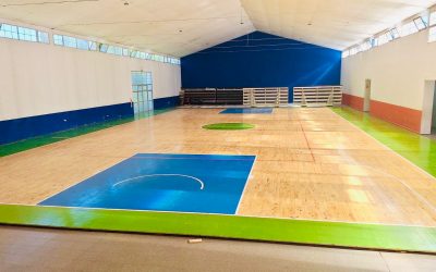 EL MUNICIPIO INAUGURARÁ LA PRIMERA SUPERFICIE DE PARQUET PROFESIONAL DE SAN RAFAEL EN EL POLI DE GOUDGE