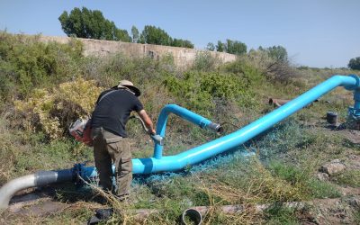 EL MUNICIPIO REALIZA OBRAS DE AGUA POTABLE PARA BENEFICIAR A 900 FAMILIAS DEL DISTRITO