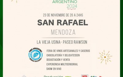 SAN RAFAEL CELEBRARÁ EL “DÍA DEL VINO” EN LA USINA DEL PASEO RAWSON