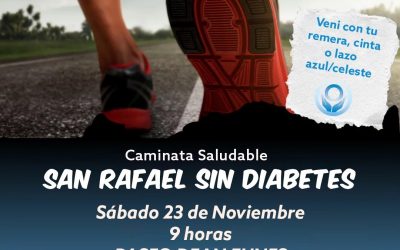 CAMINATA SALUDABLE POR EL DÍA DE LA DIABETES EN EL PASEO DEÁN FUNES