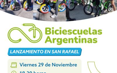 ESTE VIERNES SE PRESENTA EL PROGRAMA “BICIESCUELAS ARGENTINAS” EN SAN RAFAEL