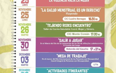 SAN RAFAEL CONMEMORA LA “SEMANA DE LOS DERECHOS HUMANOS” CON MÚLTIPLES ACTIVIDADES