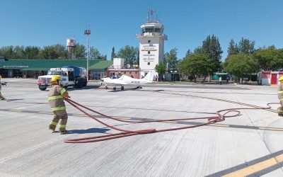 ESTE MIÉRCOLES HABRÁ UN SIMULACRO DE EMERGENCIA EN EL AEROPUERTO DE SAN RAFAEL