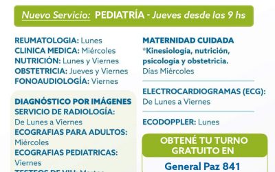 EL CENTRO SANITARIO MODULAR INCORPORA ATENCIÓN PEDIÁTRICA