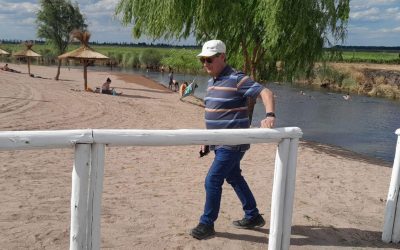 OMAR FÉLIX RECORRIÓ LA COSTANERA DEL ESTE EN LA PREVIA DE SU INAUGURACIÓN