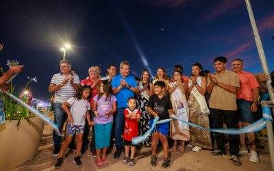 EN EL ESTE, OMAR FÉLIX INAUGURÓ LA NUEVA COSTANERA “LOS TABLEROS” Y ANTICIPÓ MÁS ESPACIOS SIMILARES EN OTROS DISTRITOS